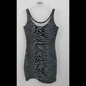 ART OF WHERE BLXCK FLY WOMENS SIZE SMALL SWIM COVER DRESS BODYCON